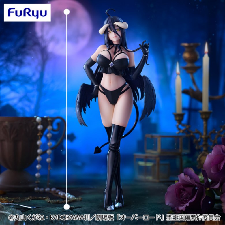 Figurine Albedo Dark Ver. BiCute Furyu Overlord