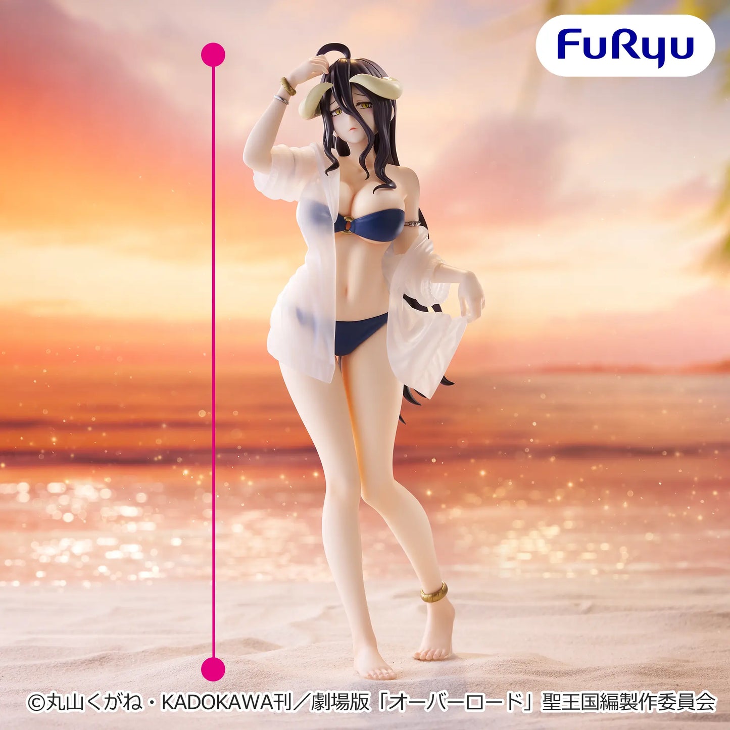 Figurine Albedo Aqua Ver. Furyu Overlord