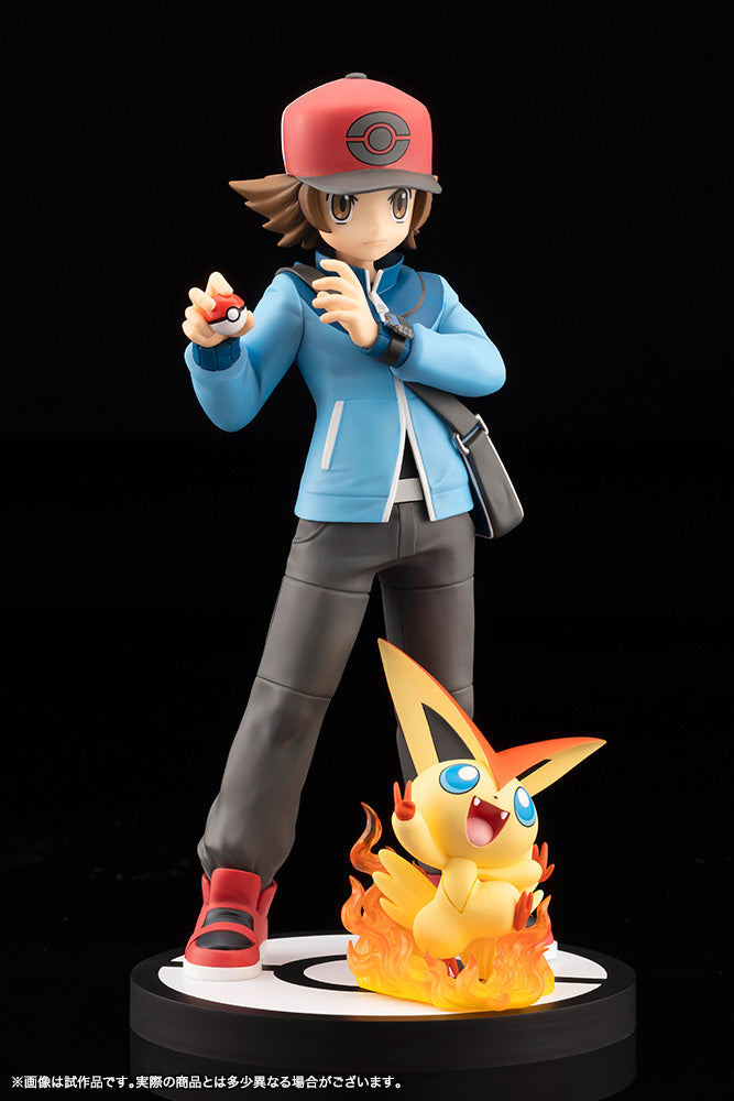 Figurine Ludwig & Victini Artfx J Pokemon