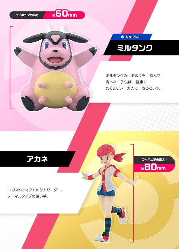 Figurine Blanche & Ecremeuh Scale World Pokemon