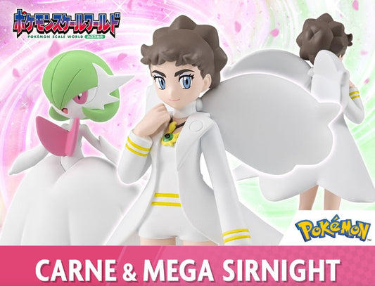 Figurine Diantha & Mega-Gardevoir Scale World Pokemon