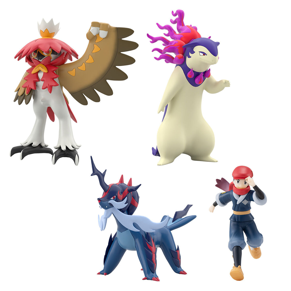 Figurine Aurel & Typhlosion & Clamiral & Archeduc Scale World Pokemon