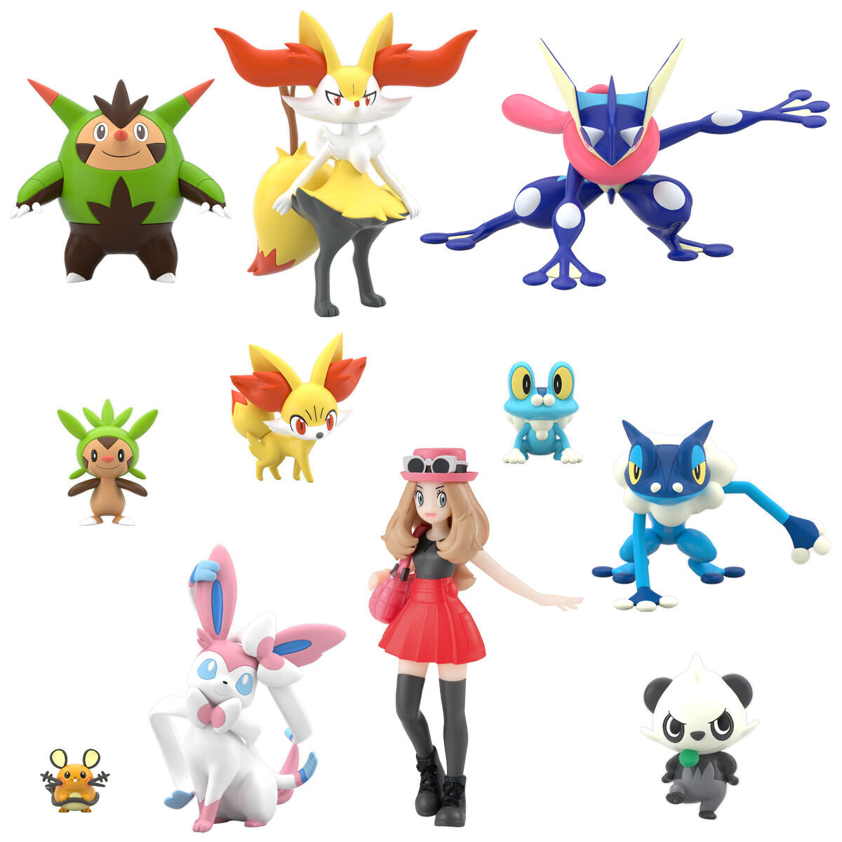 Figurine Pokemon Kalos Set Scale World Pokemon