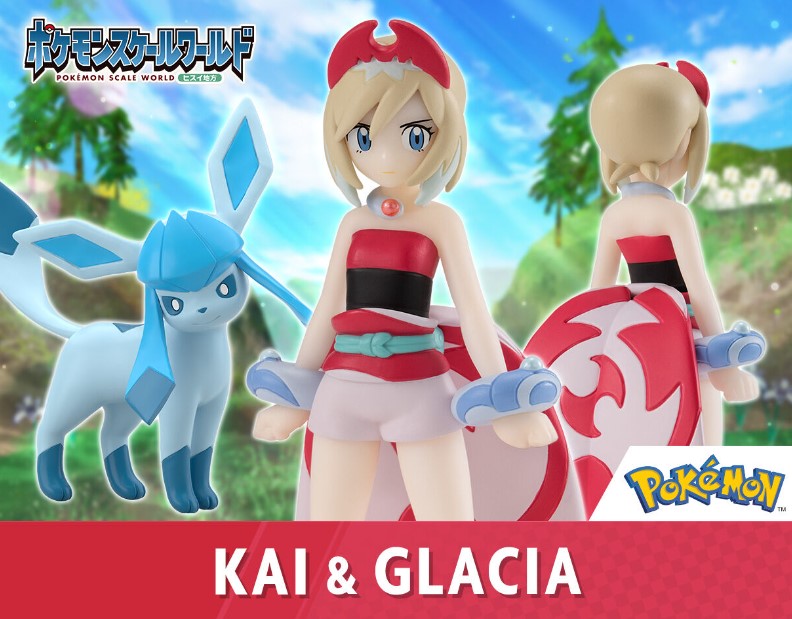 Figurine Nacchara & Givrali Scale World Pokemon