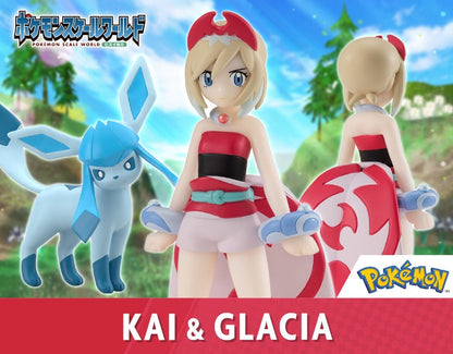 Figurine Nacchara & Givrali Scale World Pokemon