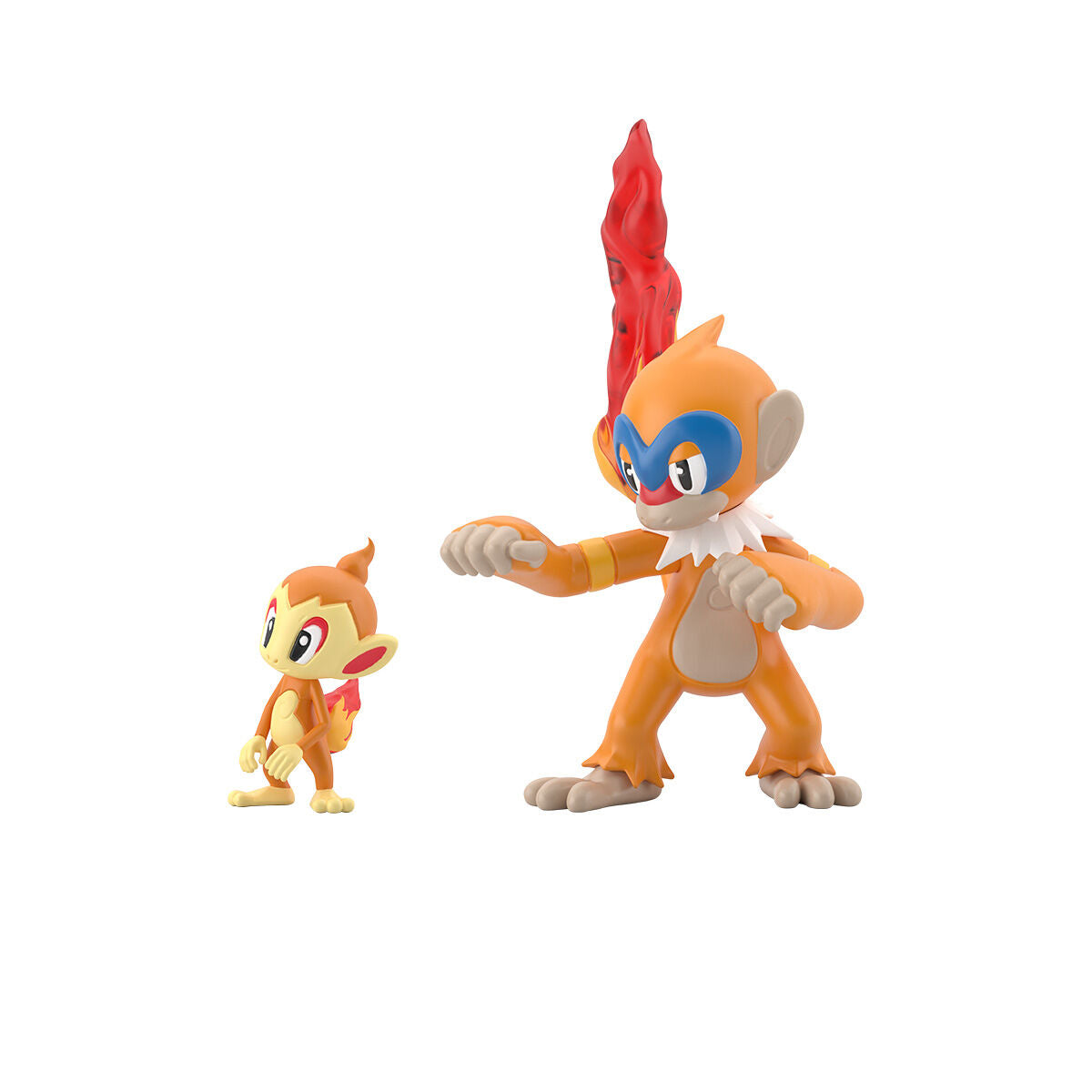 Figurine Ouisticram & Chimpenfeu Scale World Pokemon