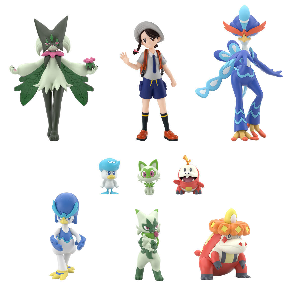 Figurine Pokemon Paldea Set Scale World Pokemon