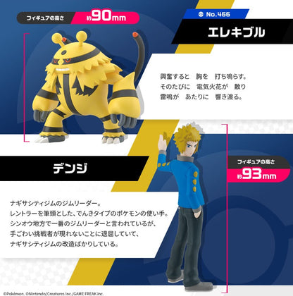 Figurine Tanguy & Elekable Scale World Pokemon