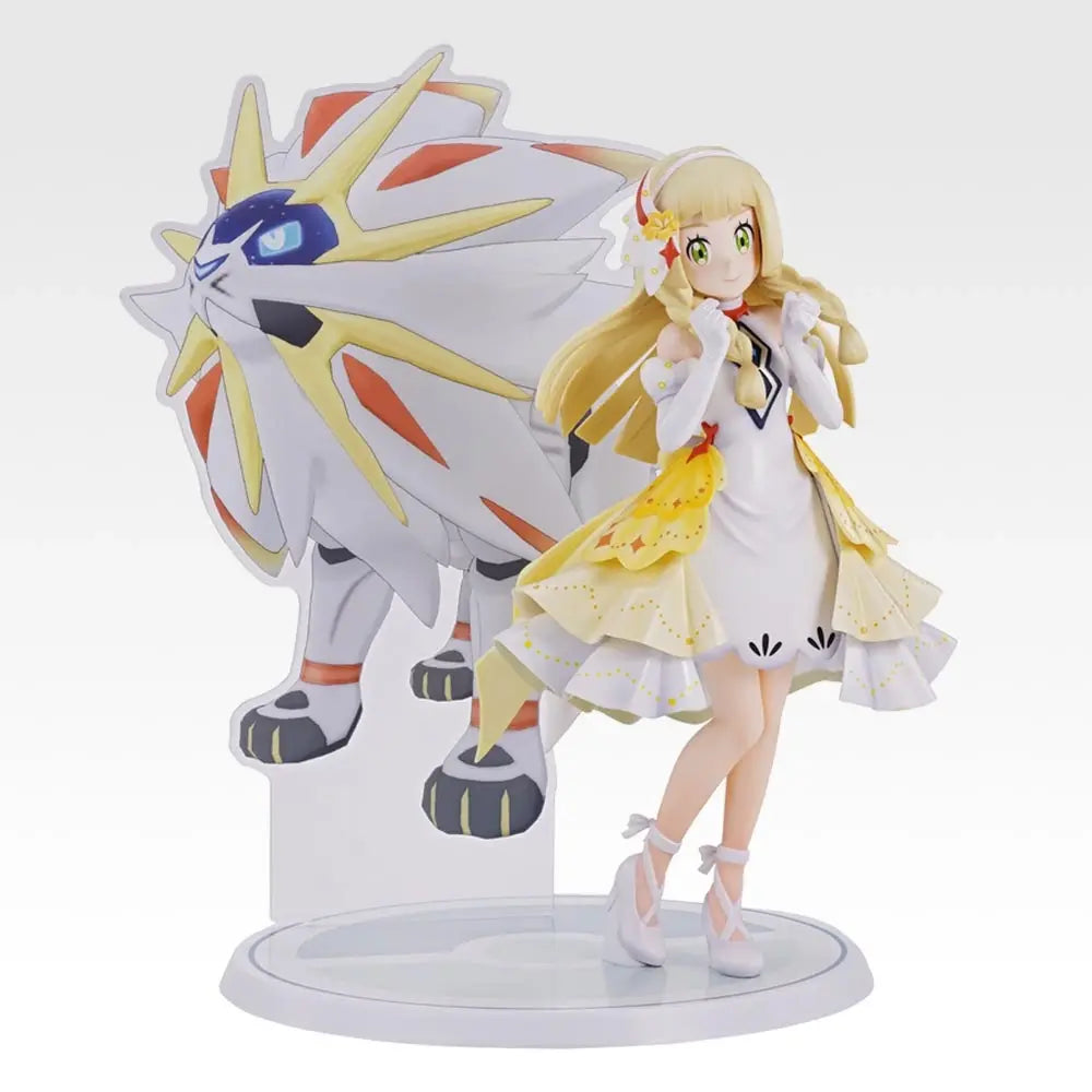 Figurine Lilie & Solgaleo (Last One) Ichiban Kuji Pokemon EX 7th Anniversary