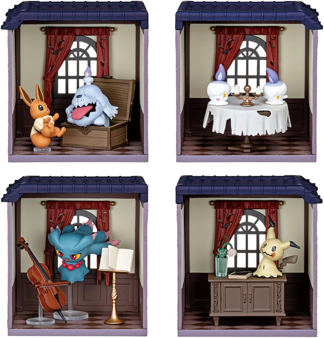 Figurine Pokemon Midnight Mansion Vol.2 Pokemon Set Complet