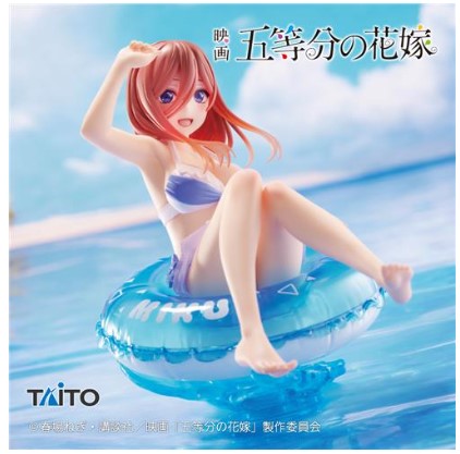 Figurine Miku Nakano Aqua Float Girls Taito The Quintessential Quintuplets