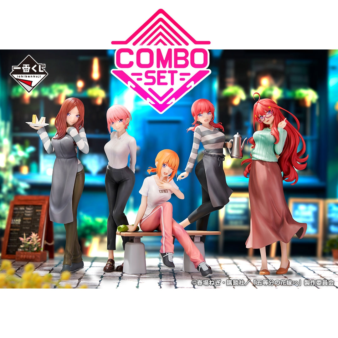 Figurine Ichiban Kuji Quintessential Quintuplets Honey Moon 5 Years Later Combo Set