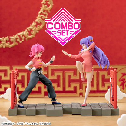 Figurine Shampoo VS Ranma Saotome Female Ver. Luminasta Ranma 1/2 Combo Set