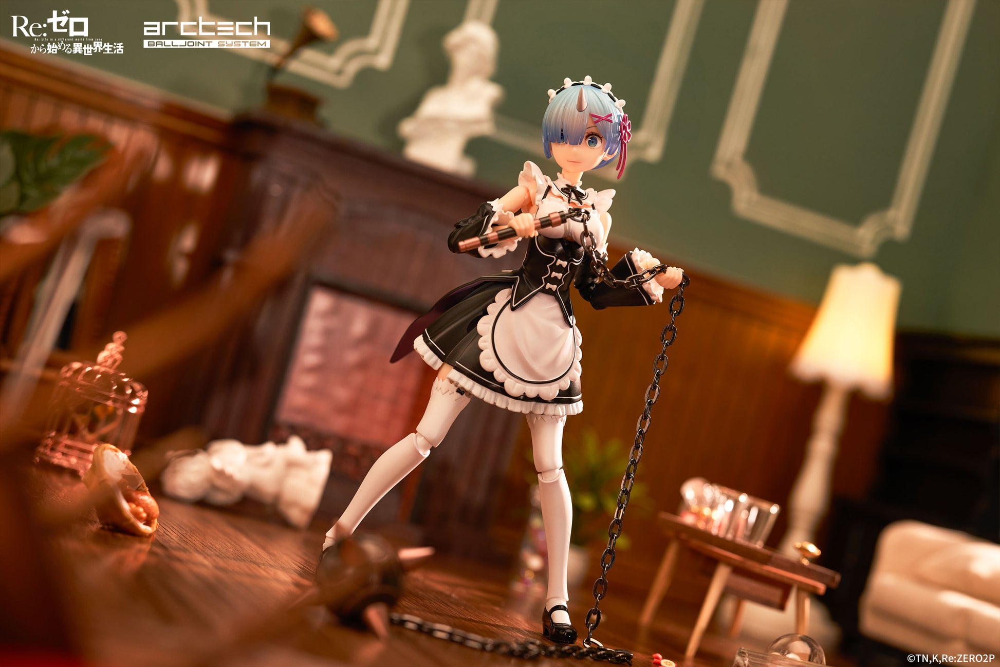 Figurine Rem Arctech Action Series Re:Zero Starting Life in Another World