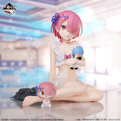 Figurine Ram (B) Ichiban Kuji Re:Zero Starting Life in Another World I Will Remember This Day