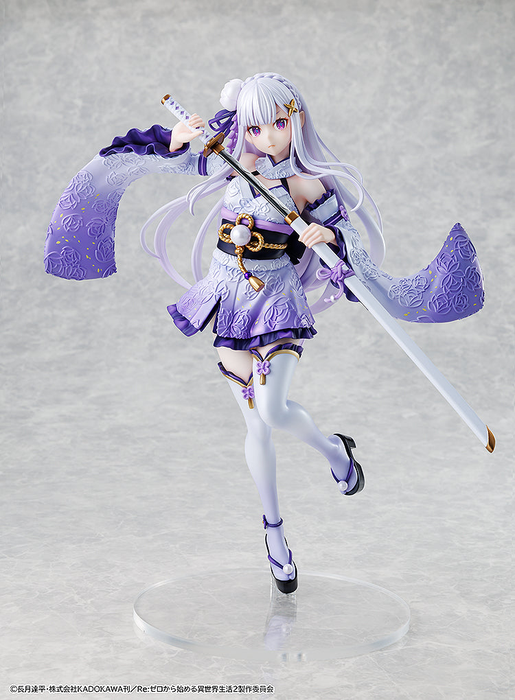 Figurine Emilia Fighting Outfit Ver. Re:Zero Starting Life in Another World