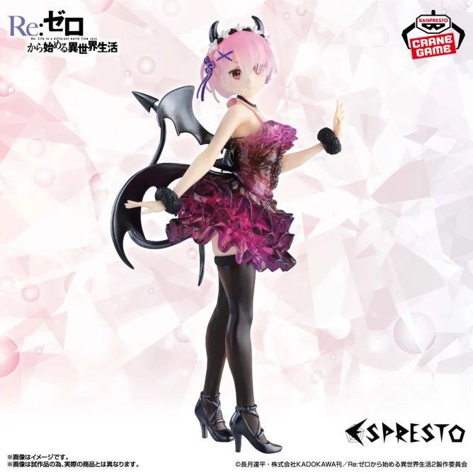 Figurine Ram Clear & Dressy Ver. Espresto Re:Zero - Starting Life in Another World