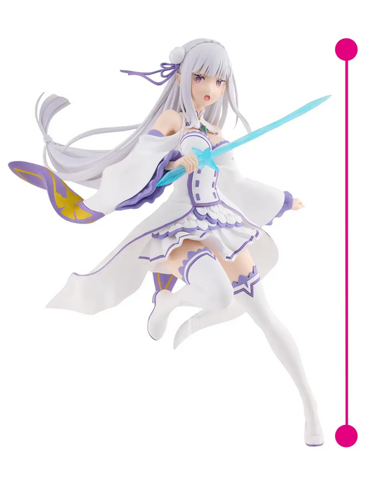 Figurine Emilia Furyu Re:Zero - Starting Life in Another World