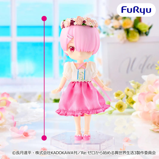Figurine Ram Bridesmaid Ver. MeloDoll Furyu Re:Zero - Starting Life in Another World