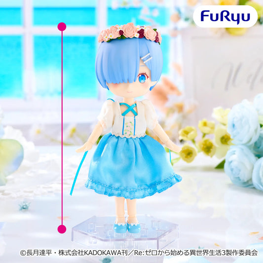 Figurine Rem Bridesmaid Ver. MeloDoll Furyu Re:Zero - Starting Life in Another World