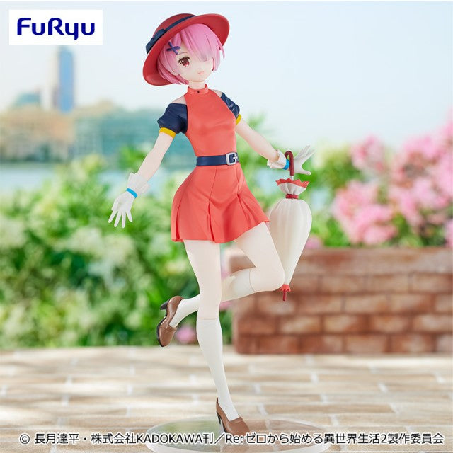 Figurine Ram Retro Girl Fashion Ver. Furyu Re:Zero - Starting Life in Another World