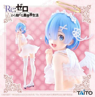 Figurine Rem Pretty Angel Ver. Taito Re:Zero Starting Life in Another World