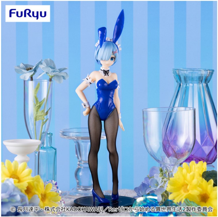 Figurine Rem Ver.Blue BiCute Bunnies Furyu Re:Zero - Starting Life in Another World