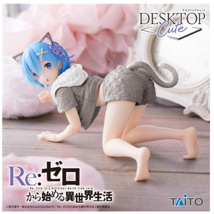Figurine Rem Ver.Cat Desktop Cute Taito Re:Zero Starting Life in Another World
