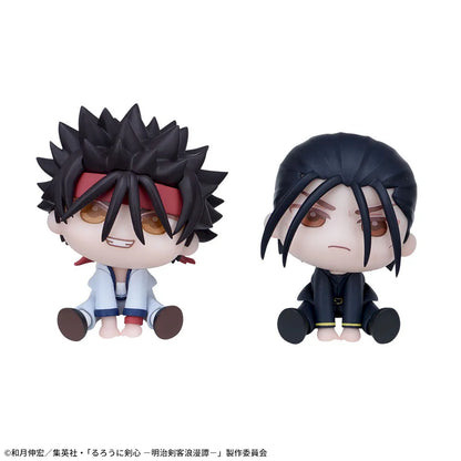Figurine Hajime Saito & Sanosuke Sagara Kyurumi Ver. Luminasta Rurouni Kenshin
