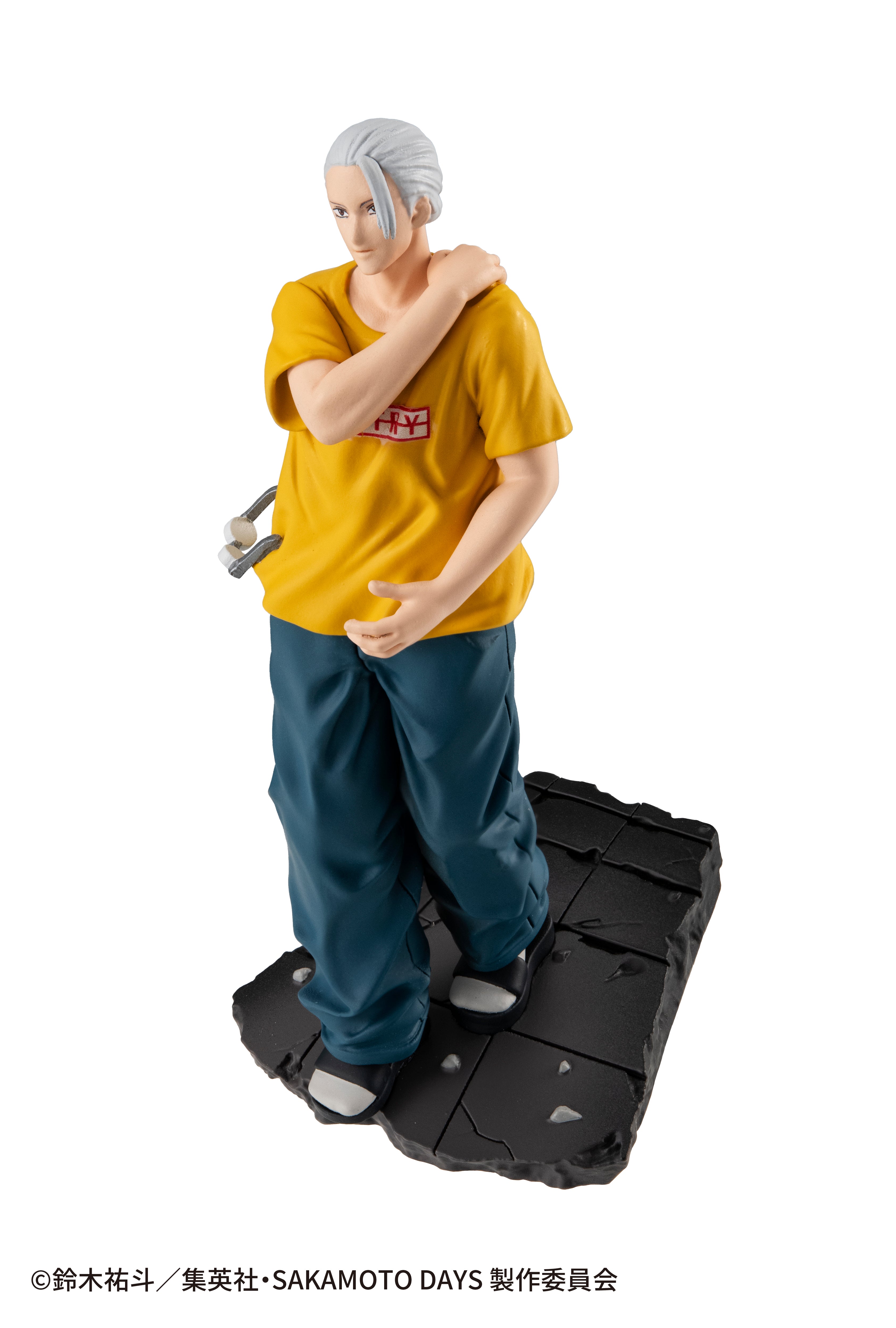 Figurine Anime Sakamoto Taro & Asakura Shin – Modèle 21 Cm En PVC Pour Bureau Et Collection