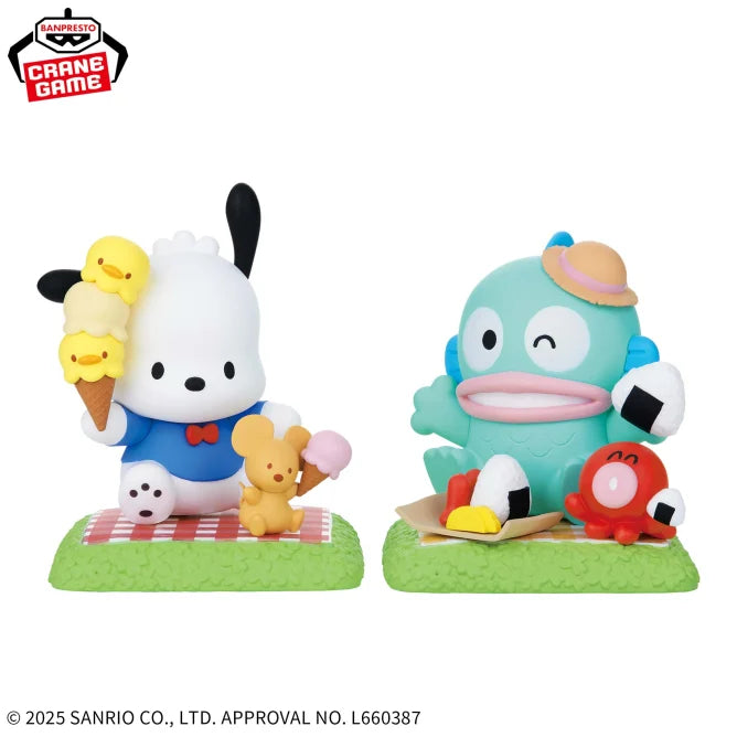 Figurine Hangyodon & Pochacco Vol.02 Nakayoshi Memories Hello Kitty