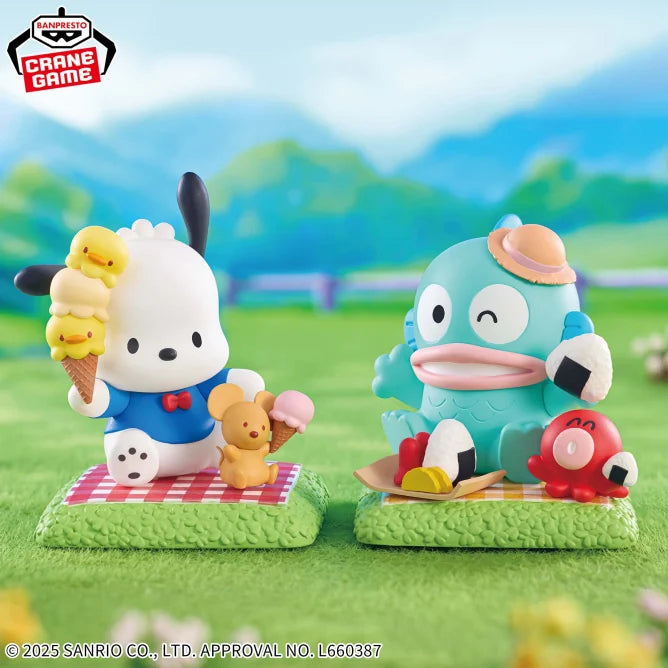 Figurine Hangyodon & Pochacco Vol.02 Nakayoshi Memories Hello Kitty