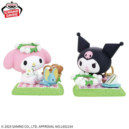Figurine Melody & Kuromi Vol.02 Nakayoshi Memories Hello Kitty