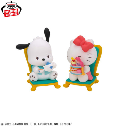 Figurine Hello Kitty & Pochacco Nakayoshi Memories Hello Kitty