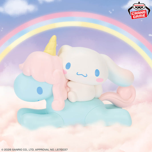 Figurine Cinnamoroll & Cornet Hello Kitty