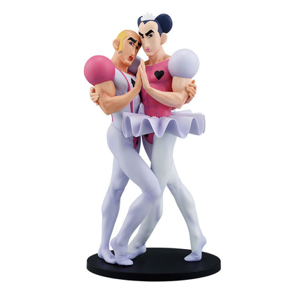 Figurine Macao & Joma (B) Ichiban Kuji Shin-chan Cinema's Memories