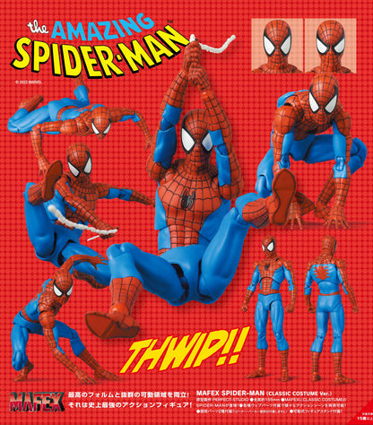 Figurine Spiderman Classic Costume Ver. Mafex Spiderman