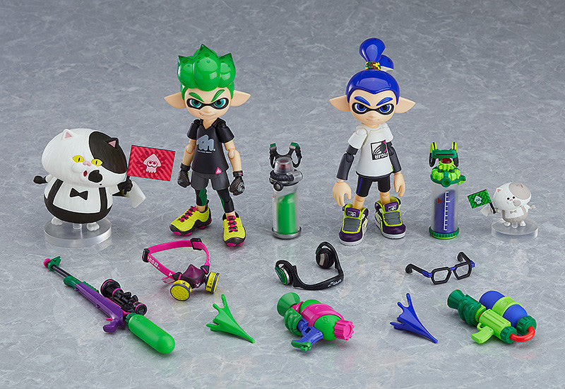 Figurine Splatoon Boy Deluxe Ver. Figma Splatoon
