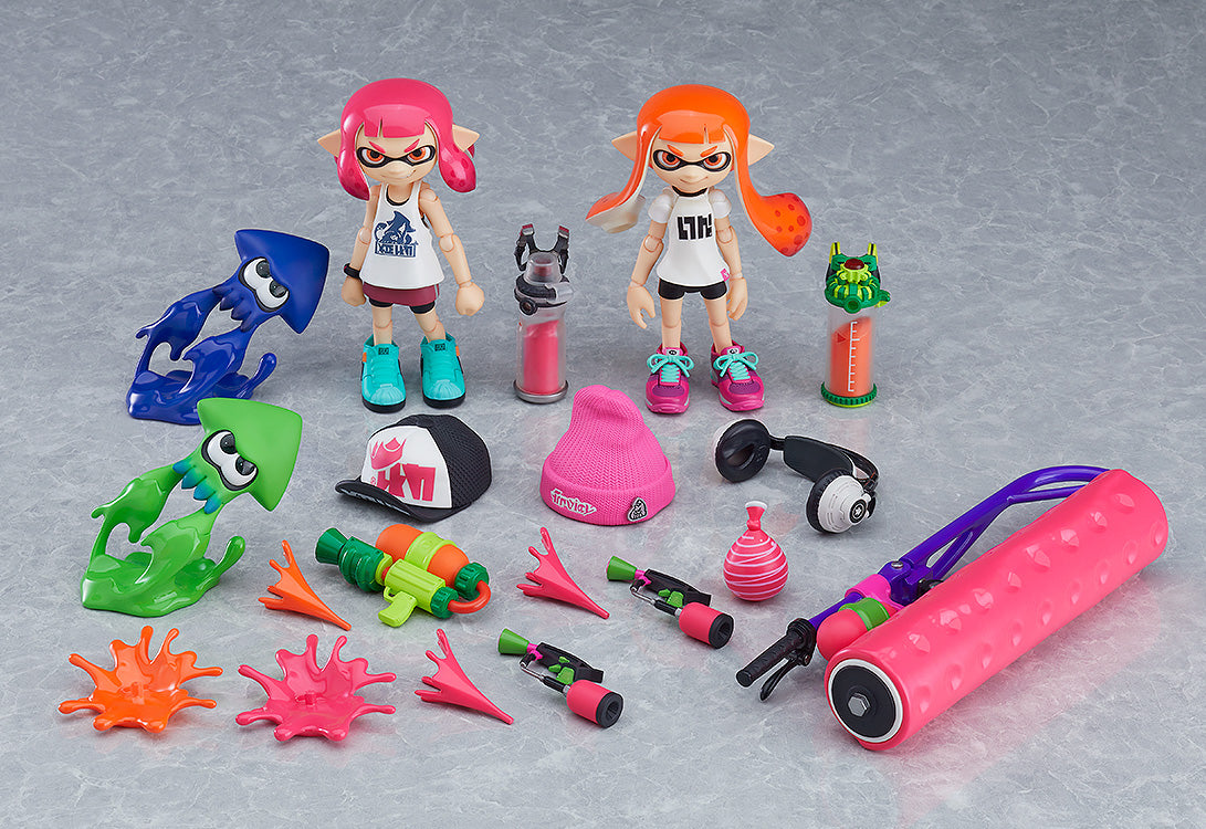Figurine Splatoon Girl Deluxe Ver. Figma Splatoon