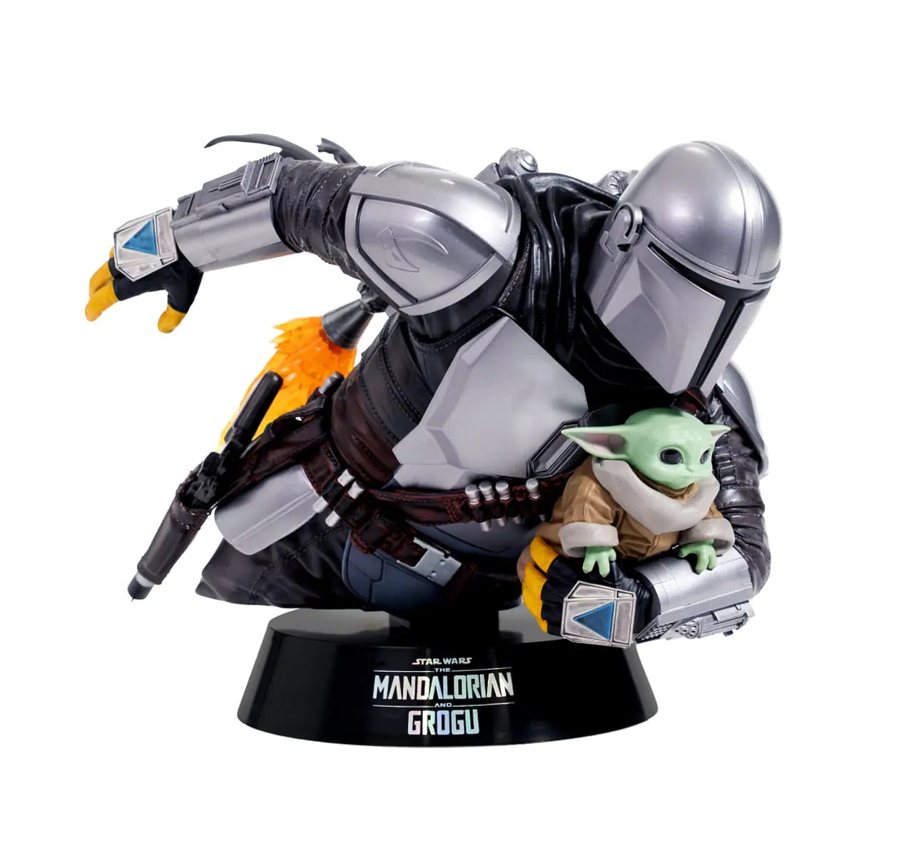 Figurine Mandalorian & Grogu (A) Happy Kuji Star Wars The Mandalorian & Grogu