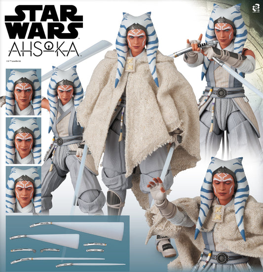 Figurine Ahsoka Tano White Costume Ver. Mafex Star Wars