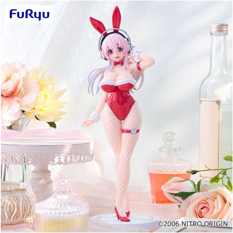 Figurine Sonico Red Ver. BiCute Bunnies Furyu Super Sonico
