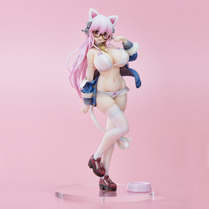 Figurine Sonico Nurse White Cat Ver. Super Sonico