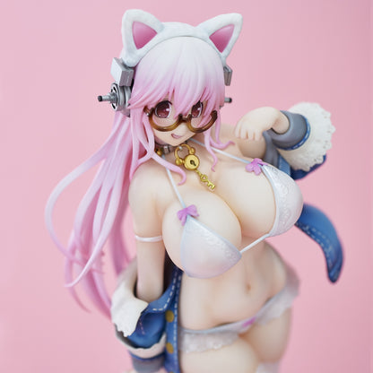 Figurine Sonico Nurse White Cat Ver. Super Sonico