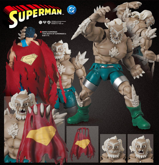 Figurine Doomsday The Death of Superman Ver. Mafex Superman