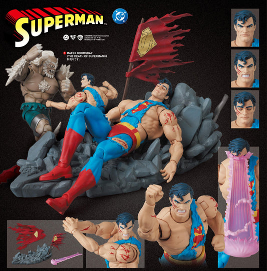 Figurine Superman The Death of Superman Ver. Mafex Superman