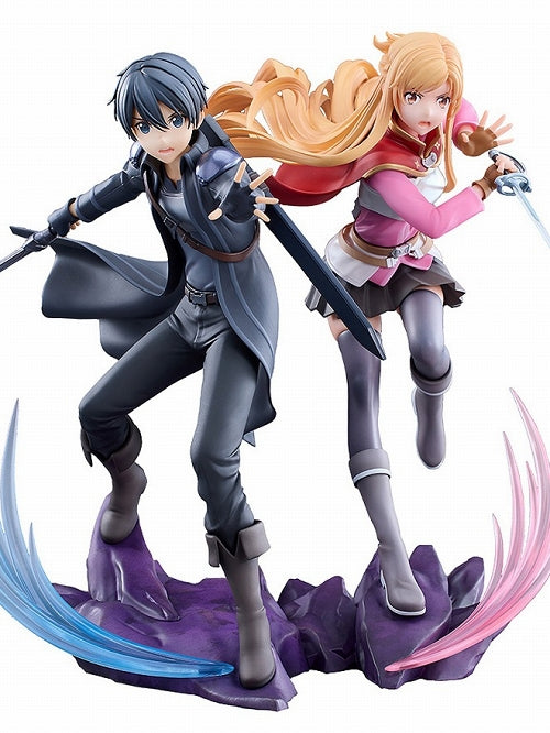 Figurine Kirito &amp; Asuna 1/7 Sword Art Online Progressive Aria of the Starless Night Combo Set