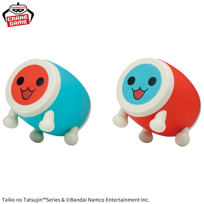 Figurine Don-chan & Ka-chan Softvimates Taiko no Tatsujin