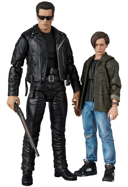 Figurine T-800 T2 Ver. & John Connor Mafex Terminator