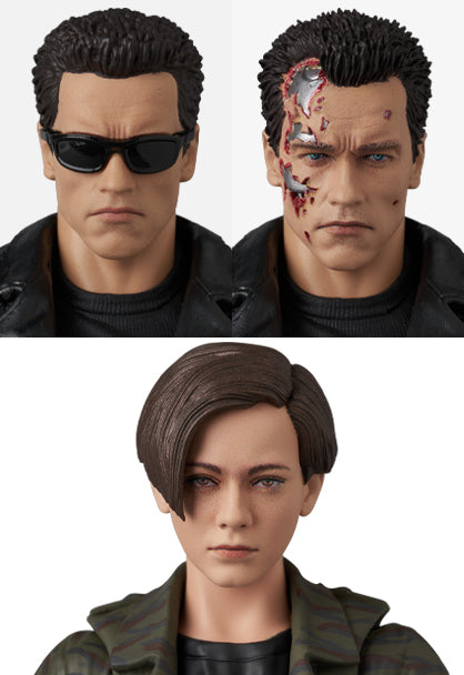 Figurine T-800 T2 Ver. & John Connor Mafex Terminator